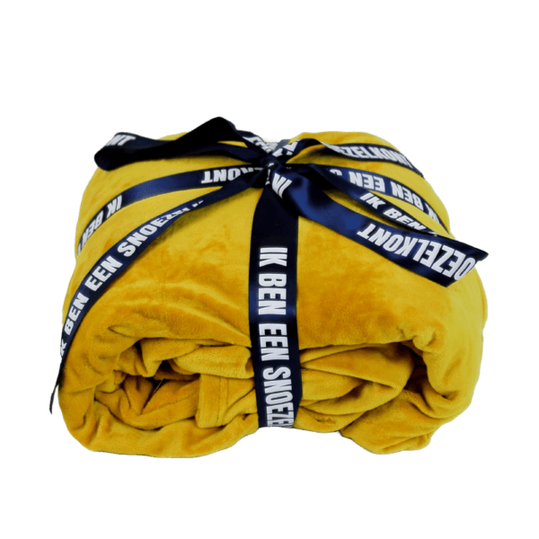 XXL Fleece deken - Oker Geel- 300 x 300