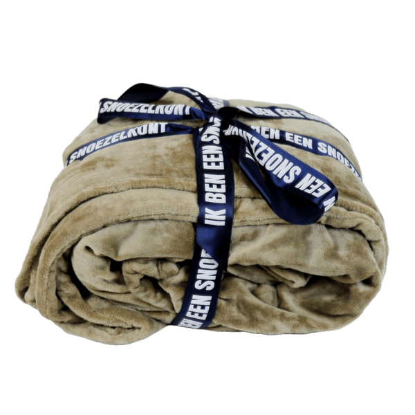 XXL Fleece deken - Zand - 300 x 300