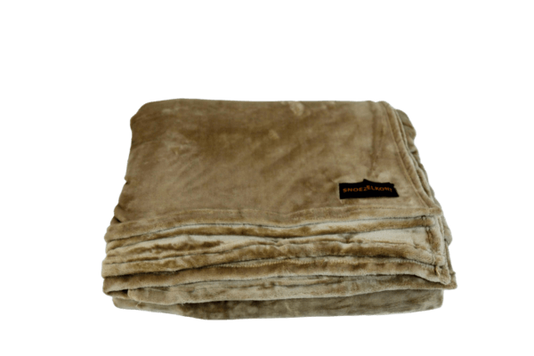 XXL Fleece deken - Zand - 300 x 300 - Image 2
