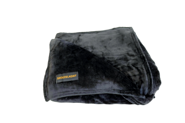 XXL Fleece deken - Zwart - 300 x 300 - Image 2